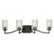 Maxim Lighting Rigata 4-Light Bath Vanity, Black 21374CRBK - alternate 1